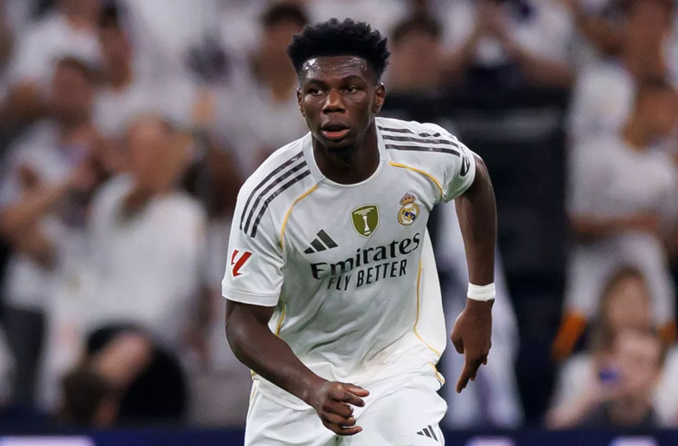 Oficial do Real Madrid: Chuameni distendeu o semitendíneo da perna esquerda; relatórios dizem que ele pode ficar ausente por três semanas